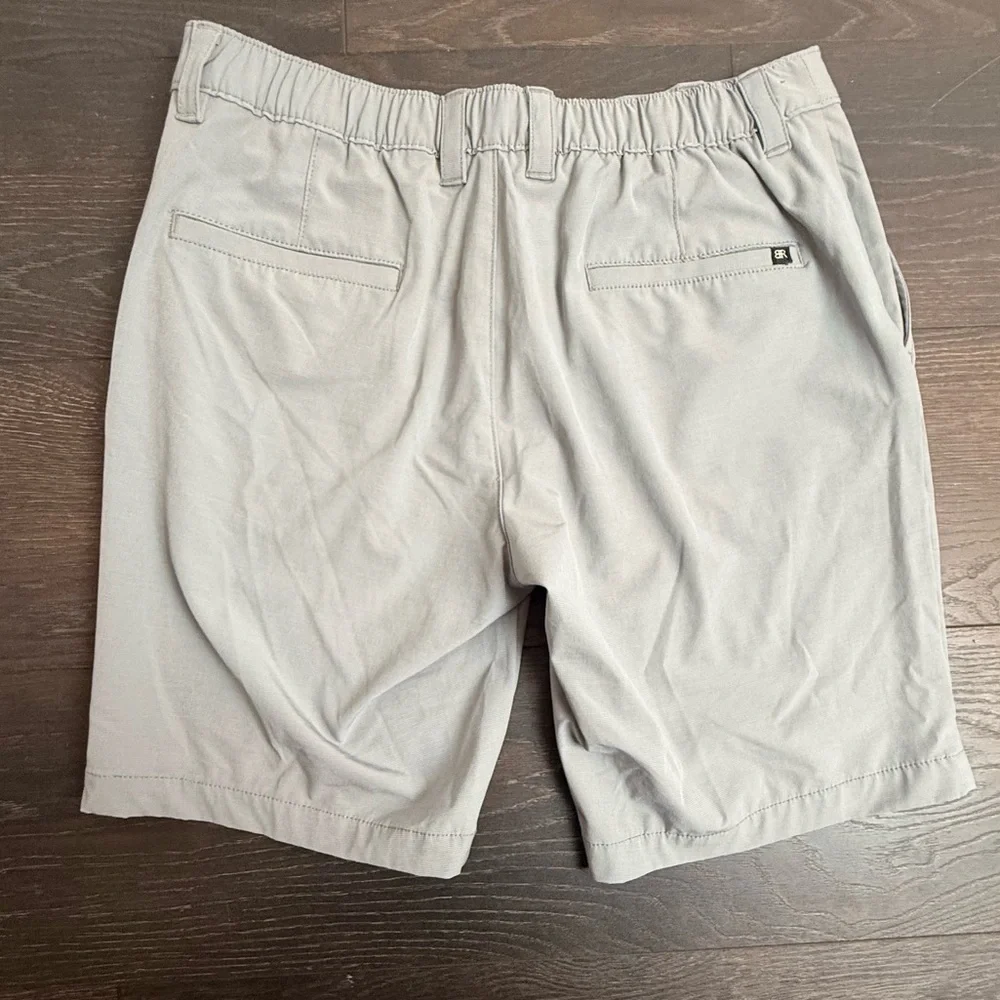 Banana Republic Gray Flat Front Shorts
